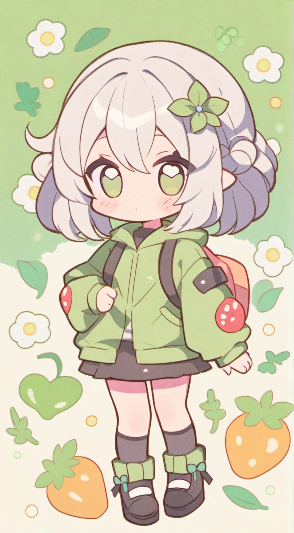 ai character: Незнакомк background