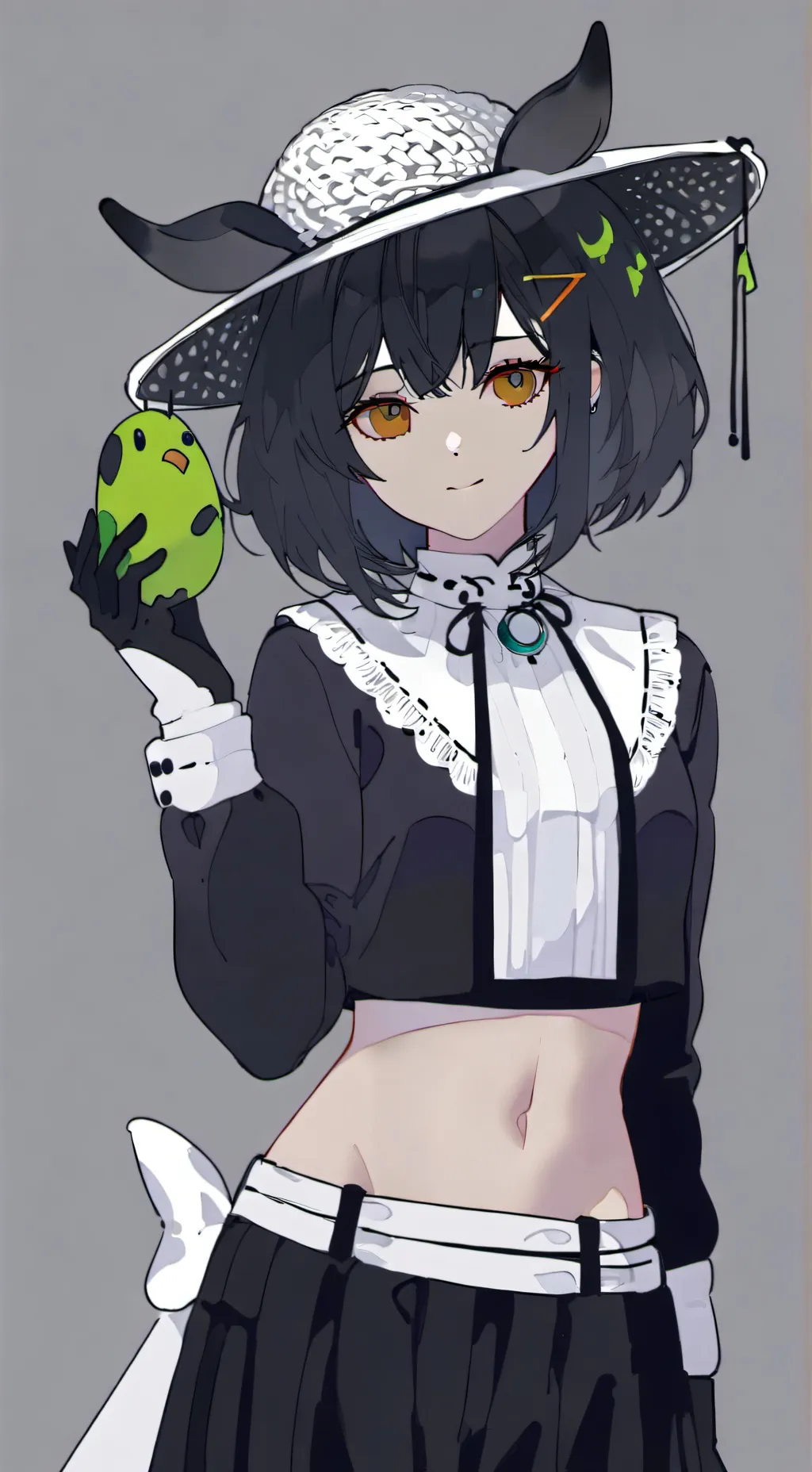 ai character: cow mitchell background