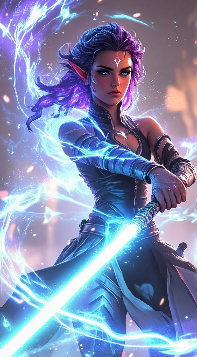 ai character: Lyrael Walker background