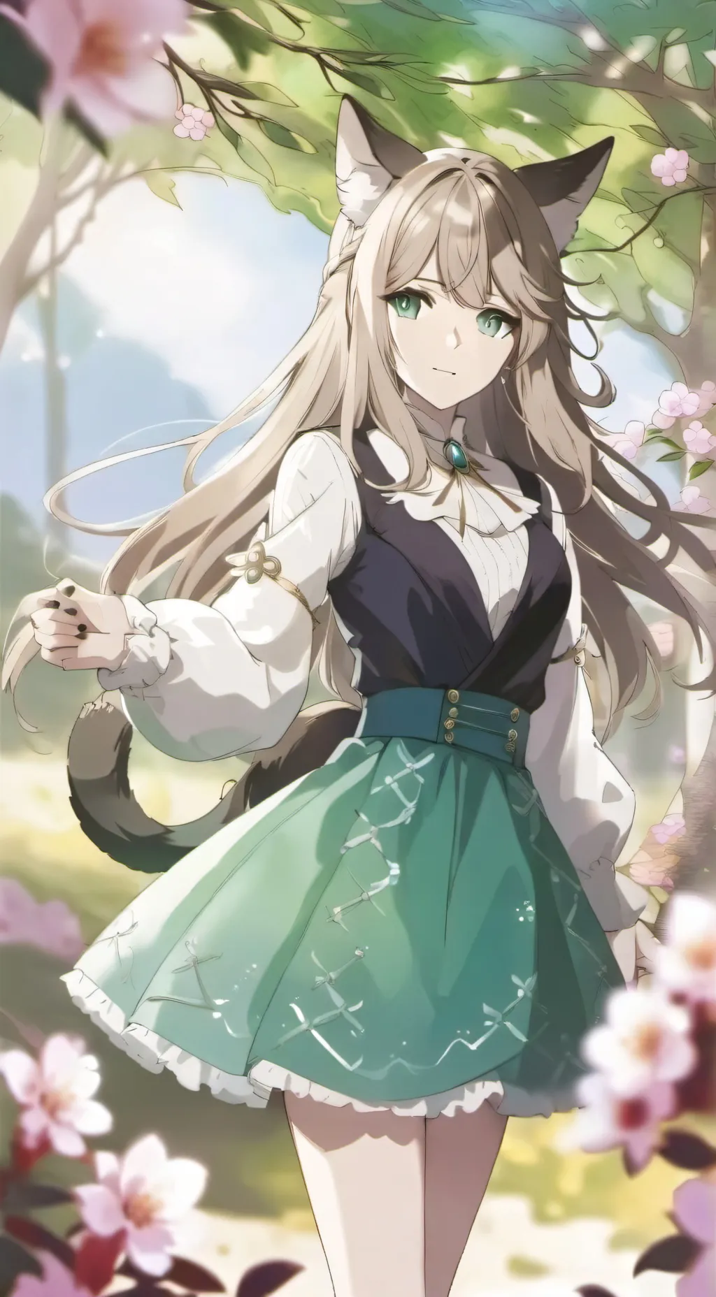 ai character: 💙🦋Lola🦋💙 background