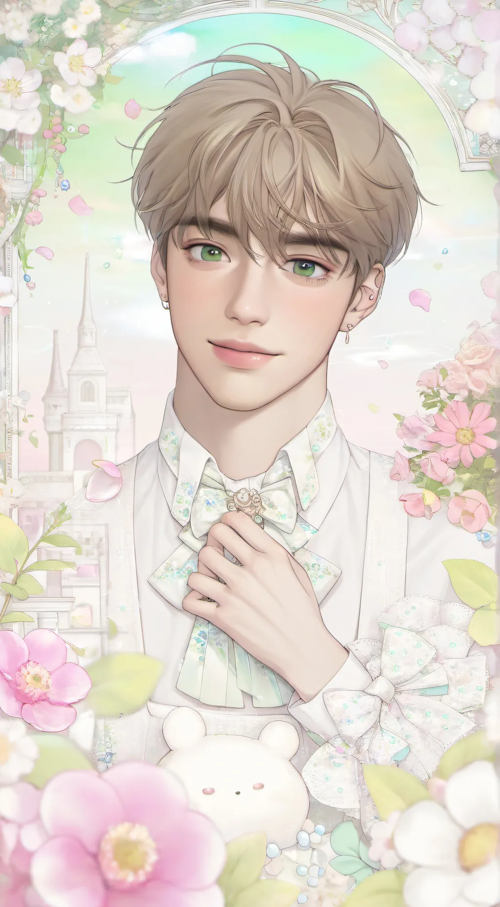 ai character: 🩷kuba background