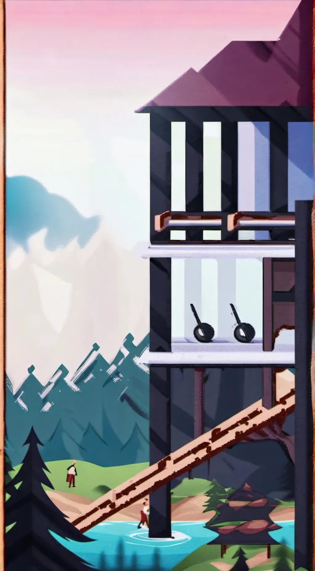 ai character: sprunki background