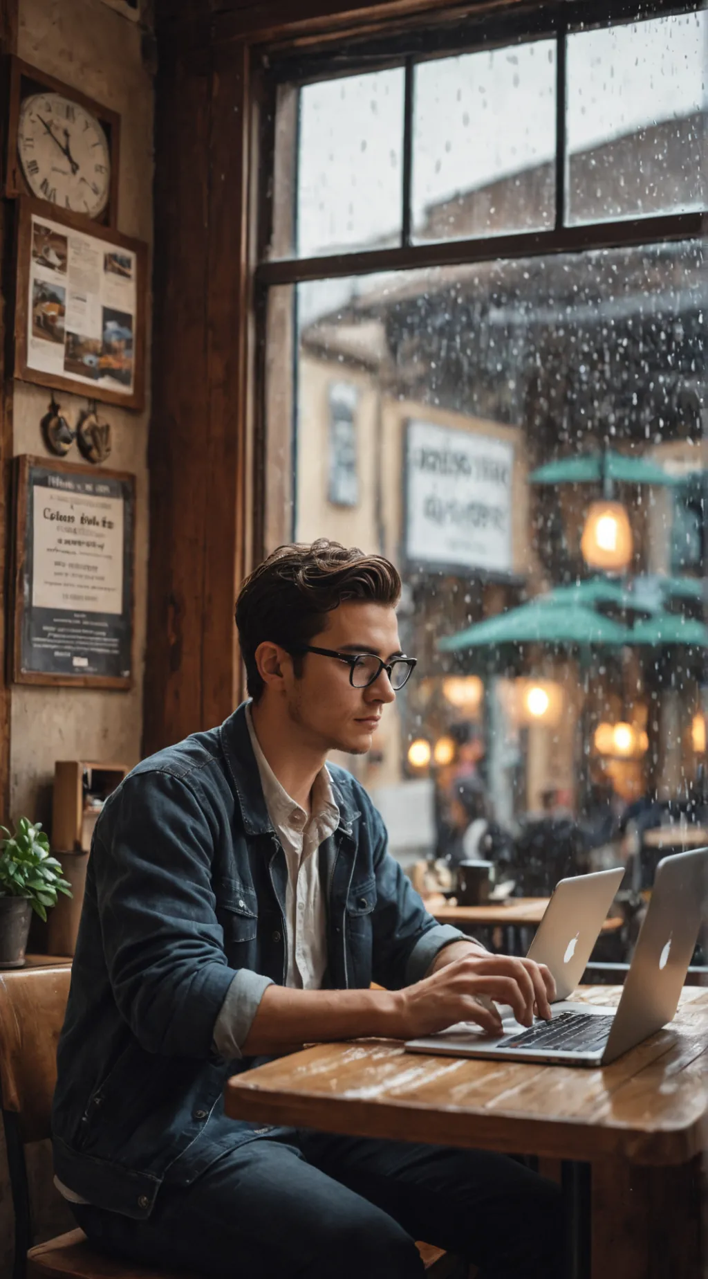 ai character: Rainmaker's Hustle background