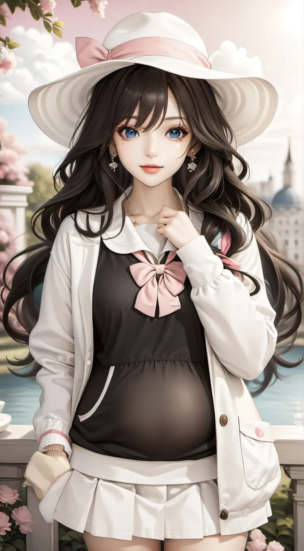 ai character: !Kny but PREGNANT! background