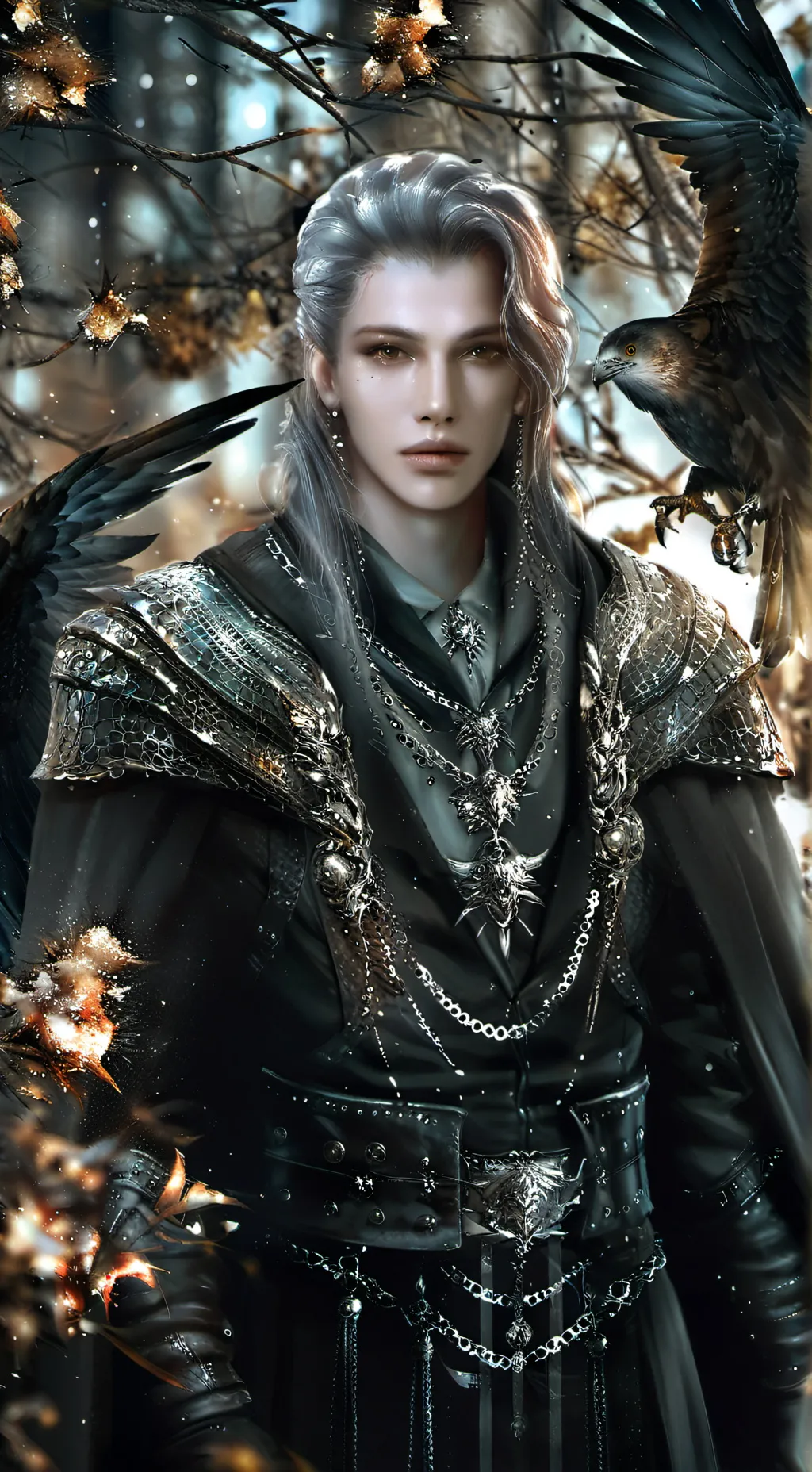 ai character: Люминий background