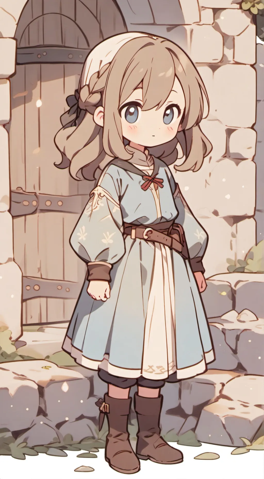 ai character: Aurora background