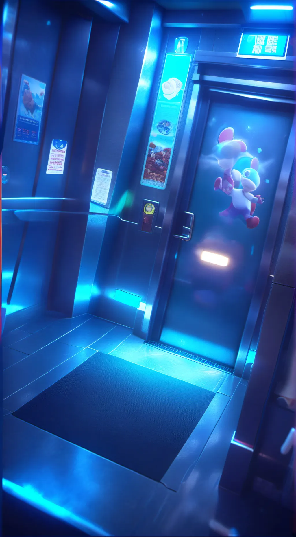 ai character: Dandys World background