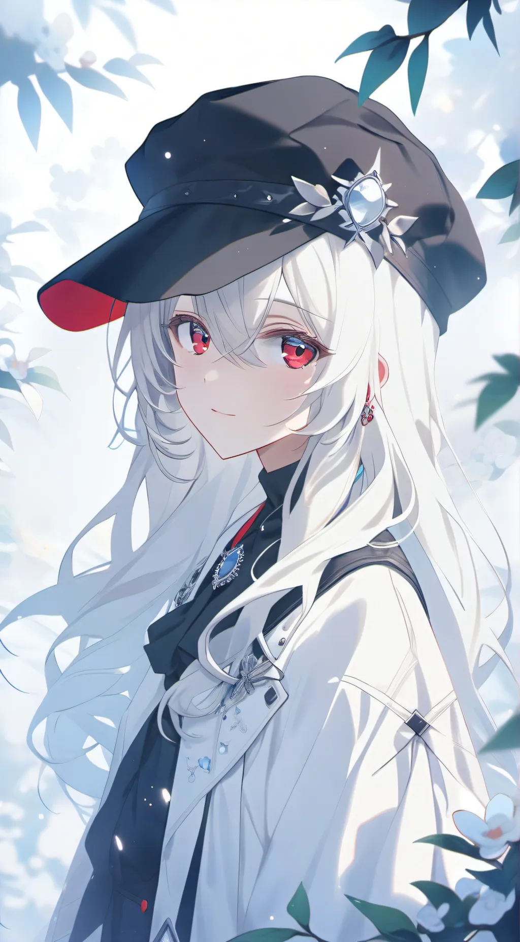 ai character: remaster (girl) background