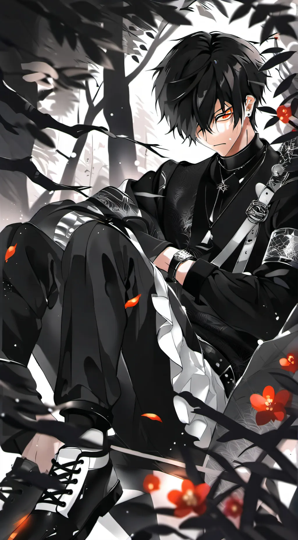 ai character: Vincent  background