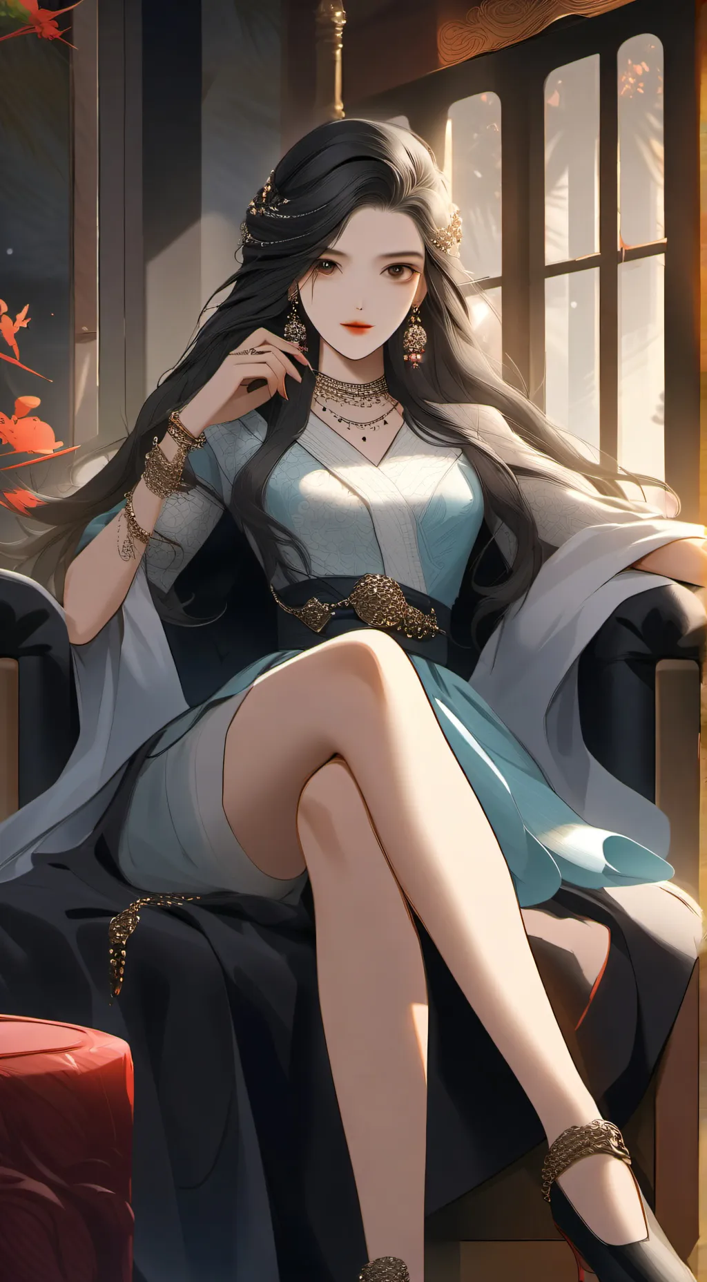 ai character: Ella background