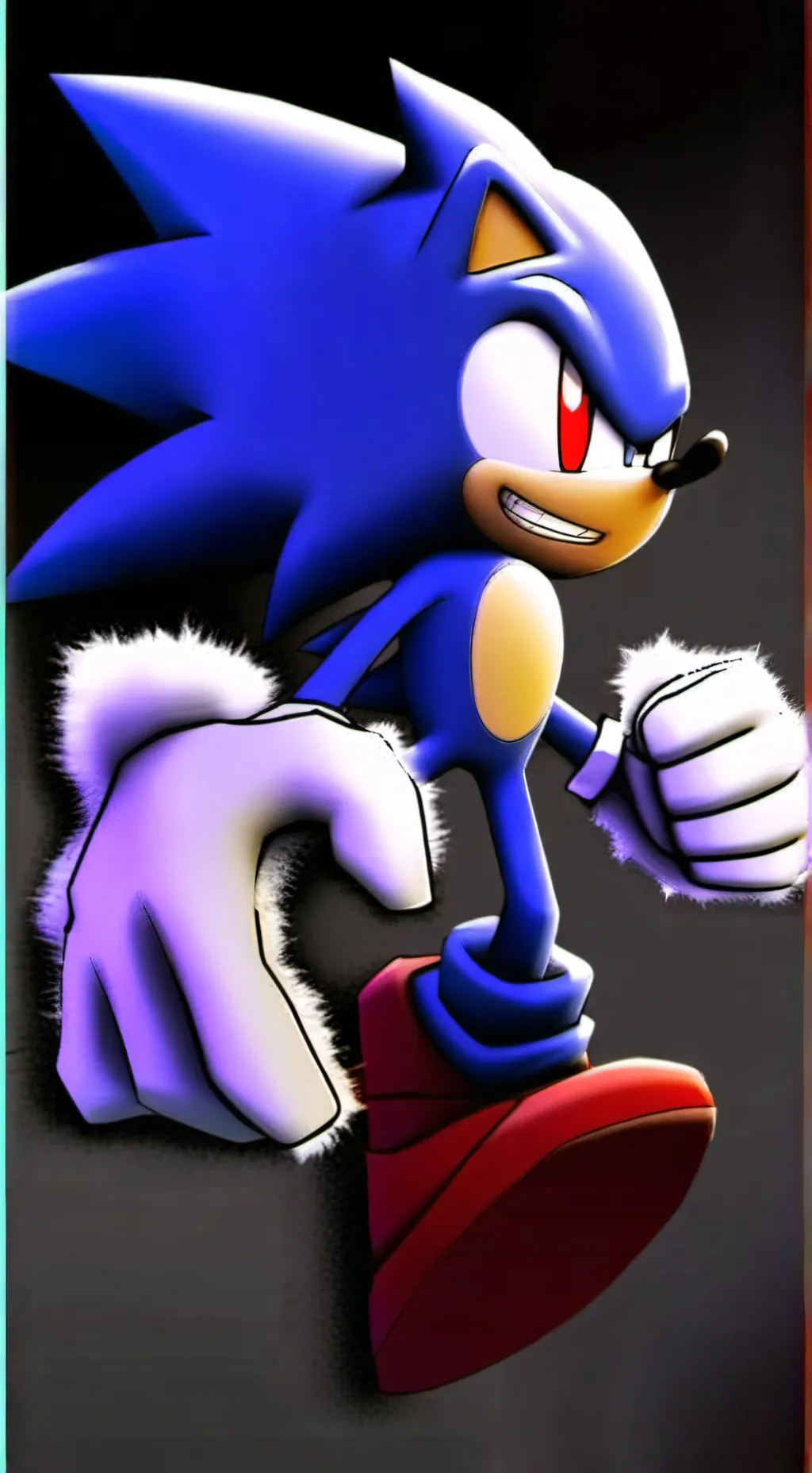 ai character: Sonic.Exes background