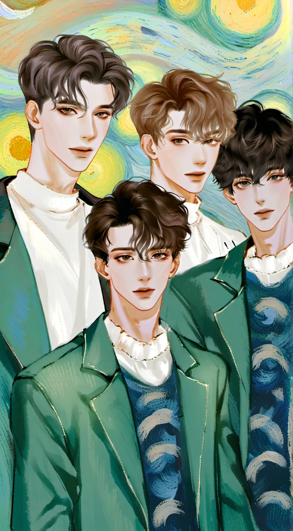 ai character: -=- Brothers -=- background