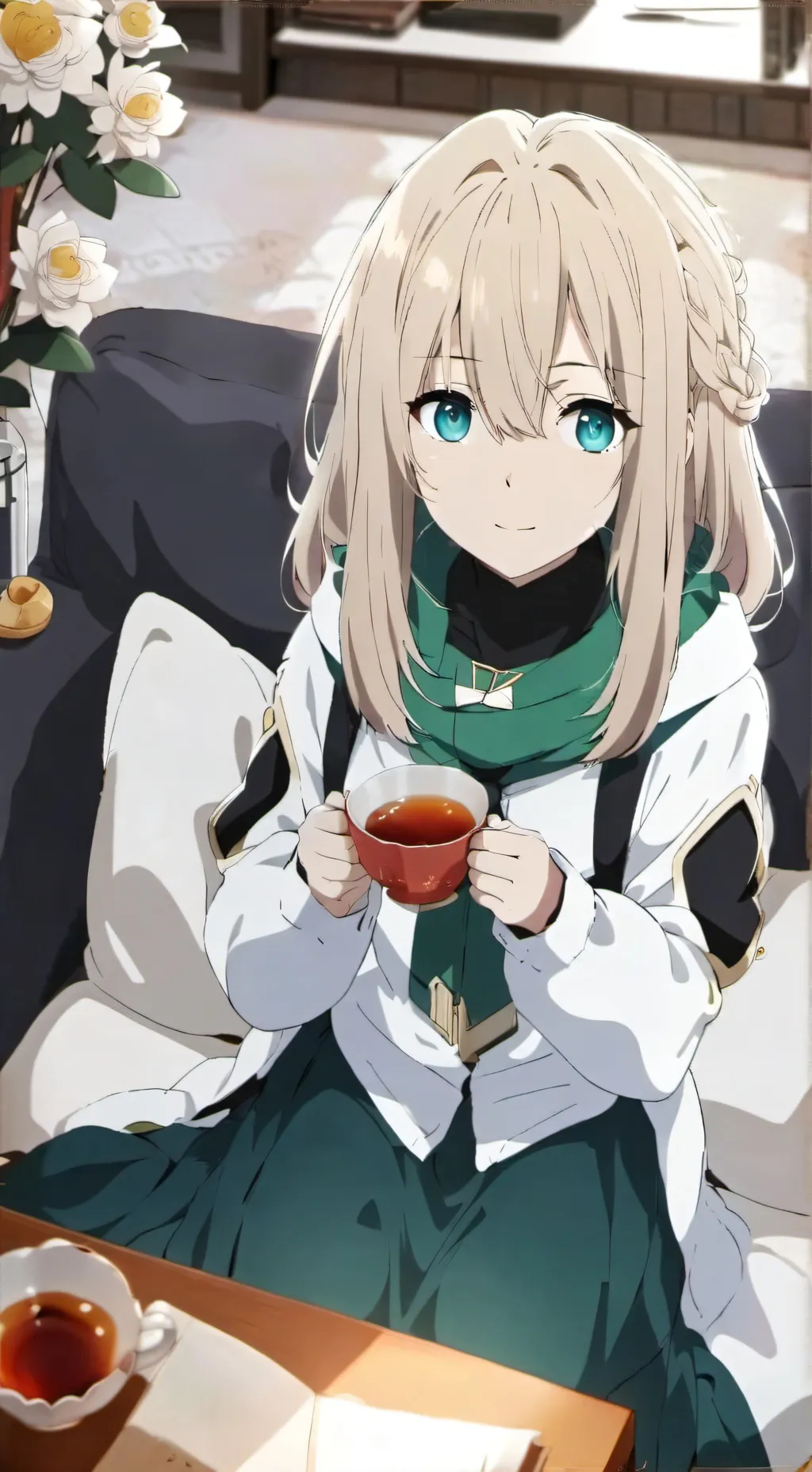 ai character: Cloe background