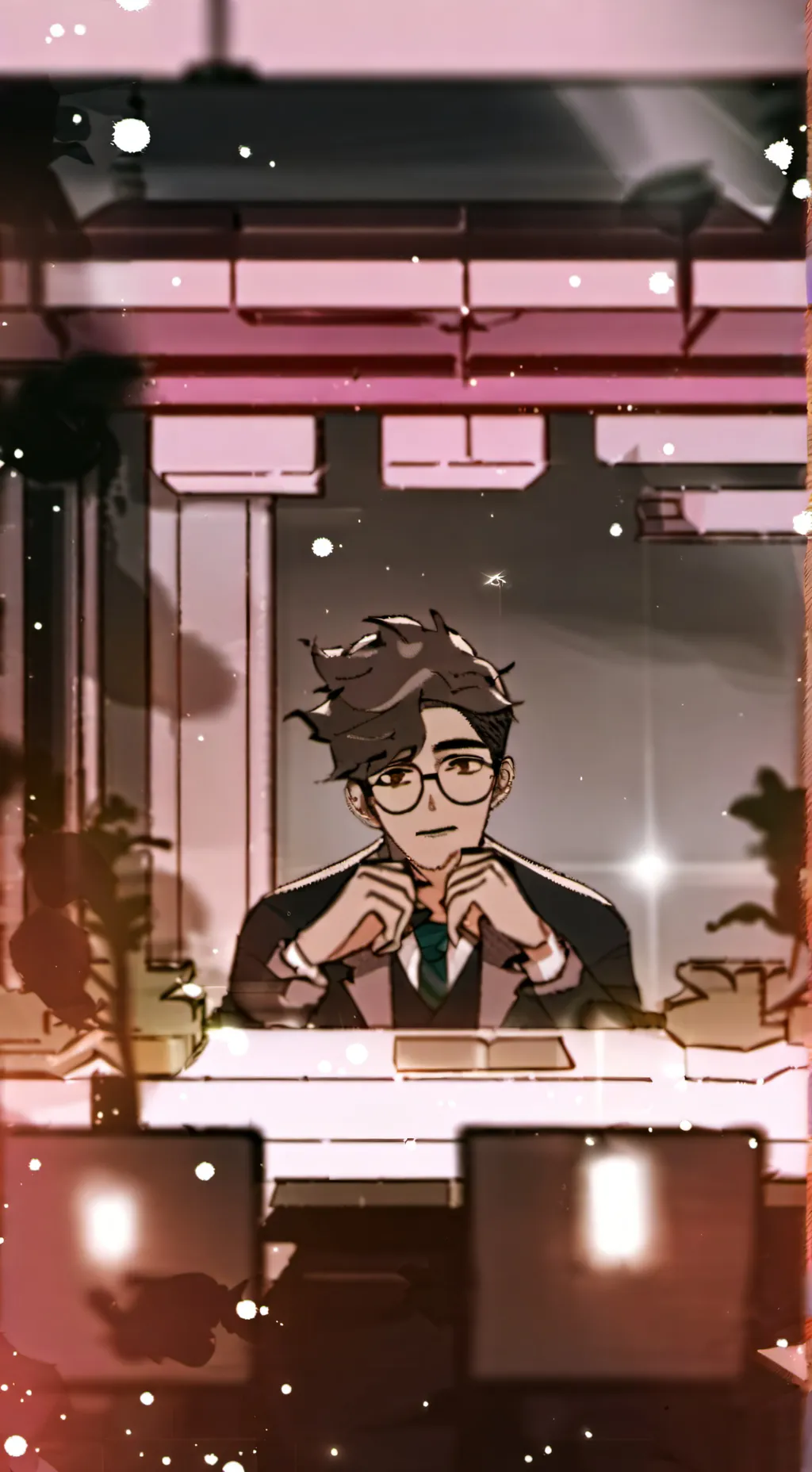 ai character: •Alastor~Human• background