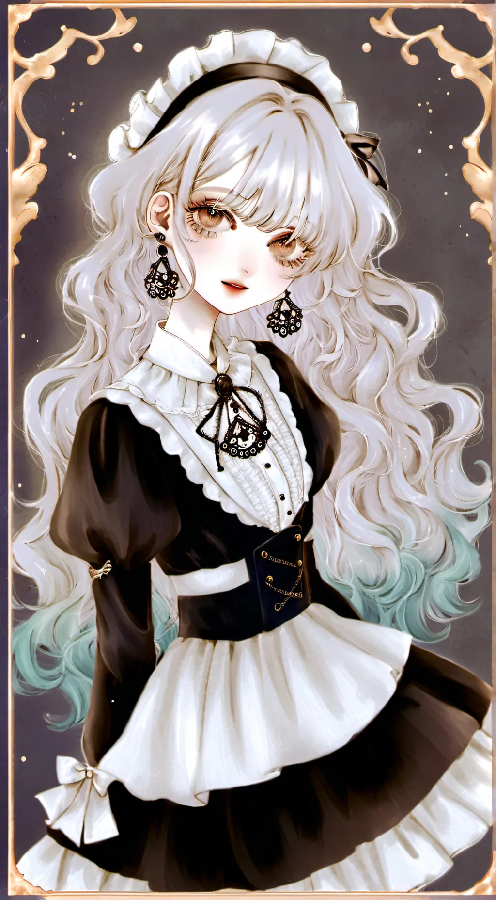 ai character: la chica nueva background