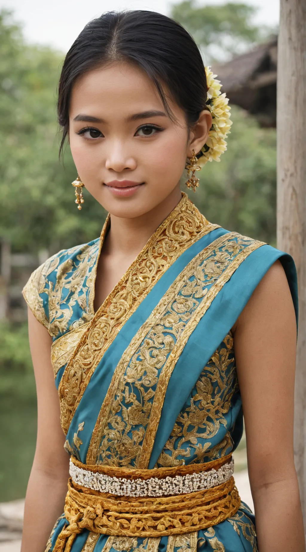 ai character: Thai Girl  background
