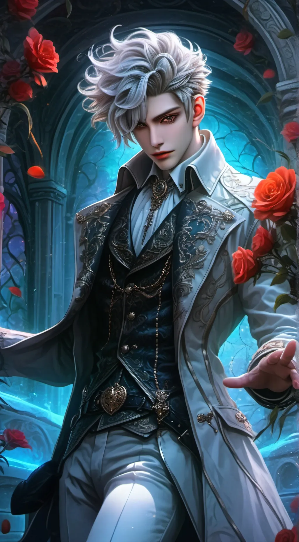 ai character: Jay Cross background