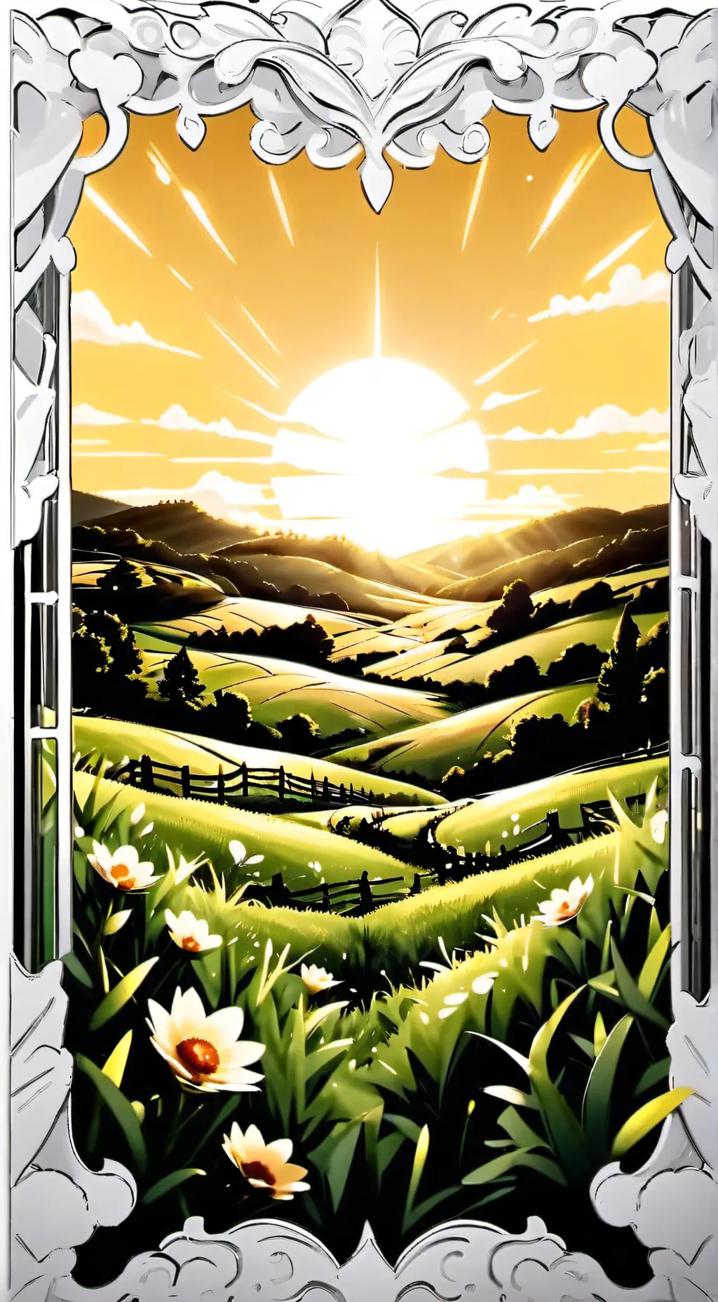 ai character: el juego del calam background