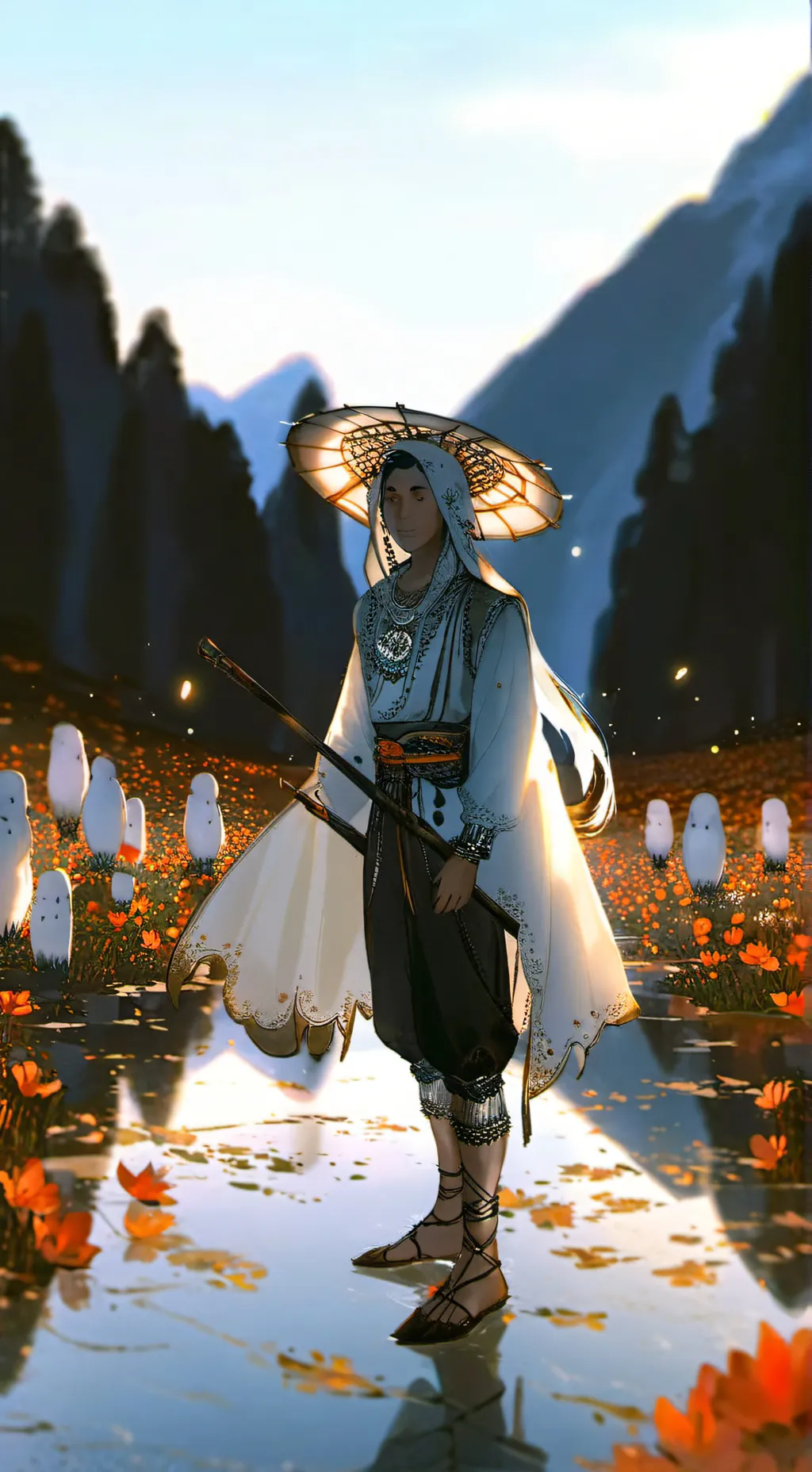 ai character: Вару♤ background