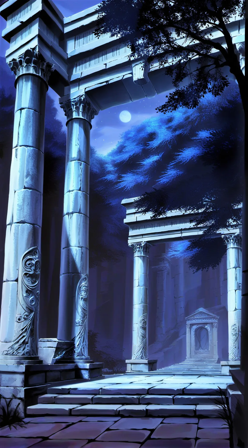 ai character: Camp Half-Blood~x background