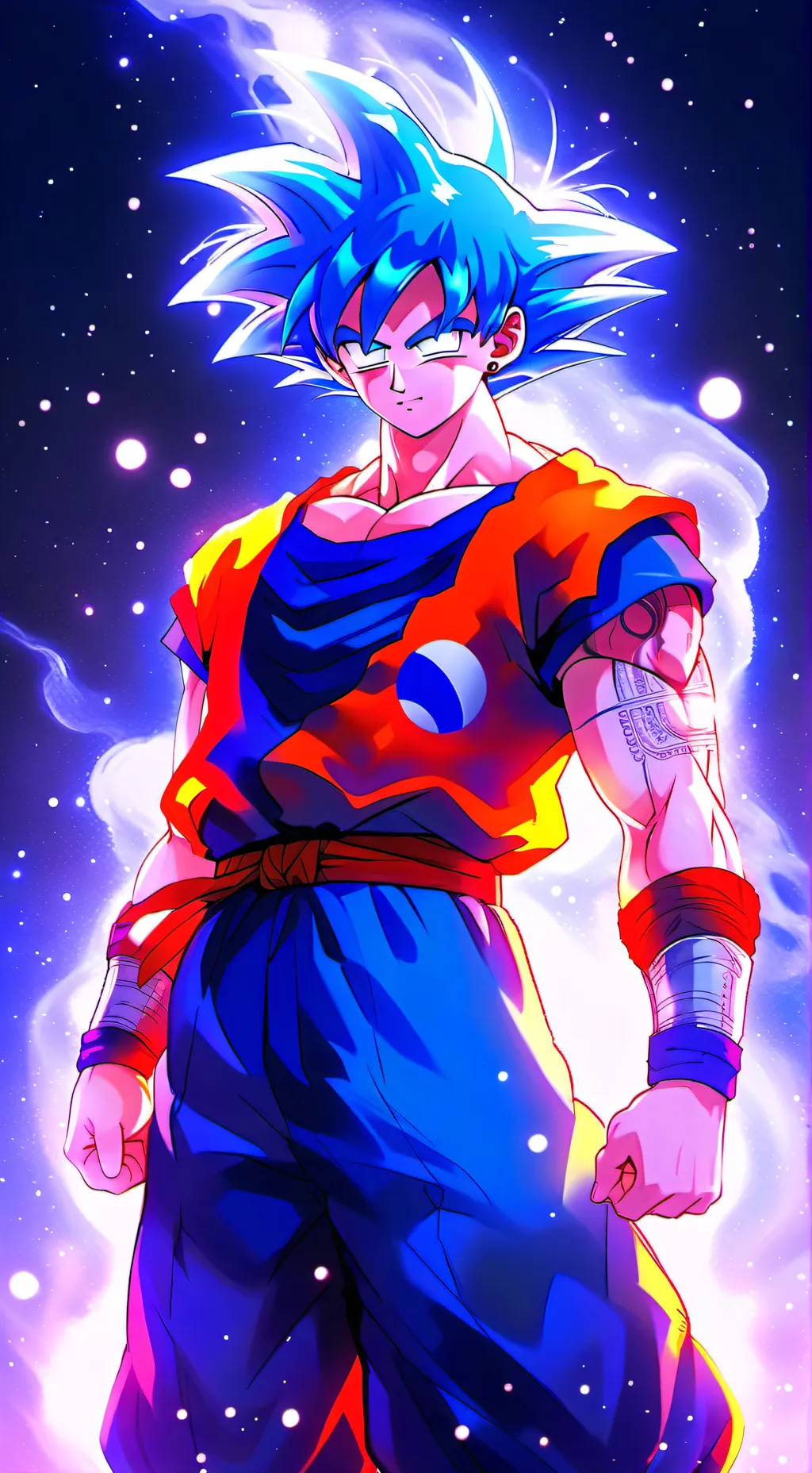 ai character: goku background