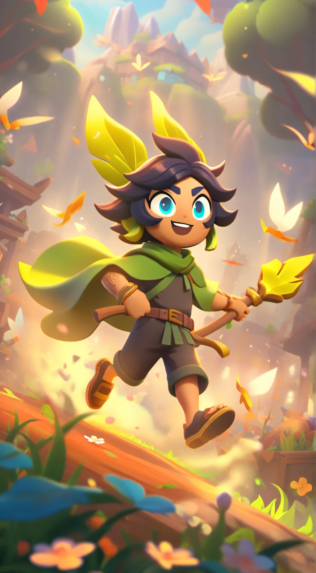 ai character: lin background