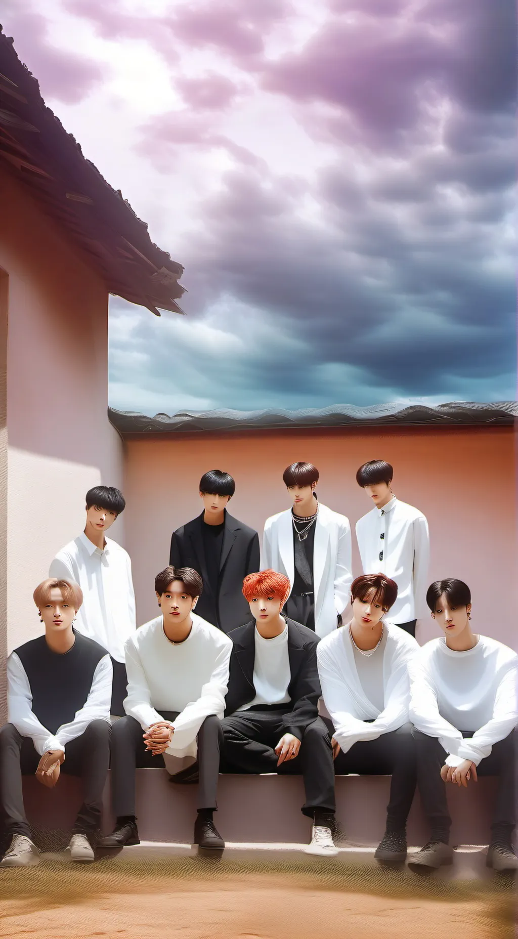 ai character: Stray kids background