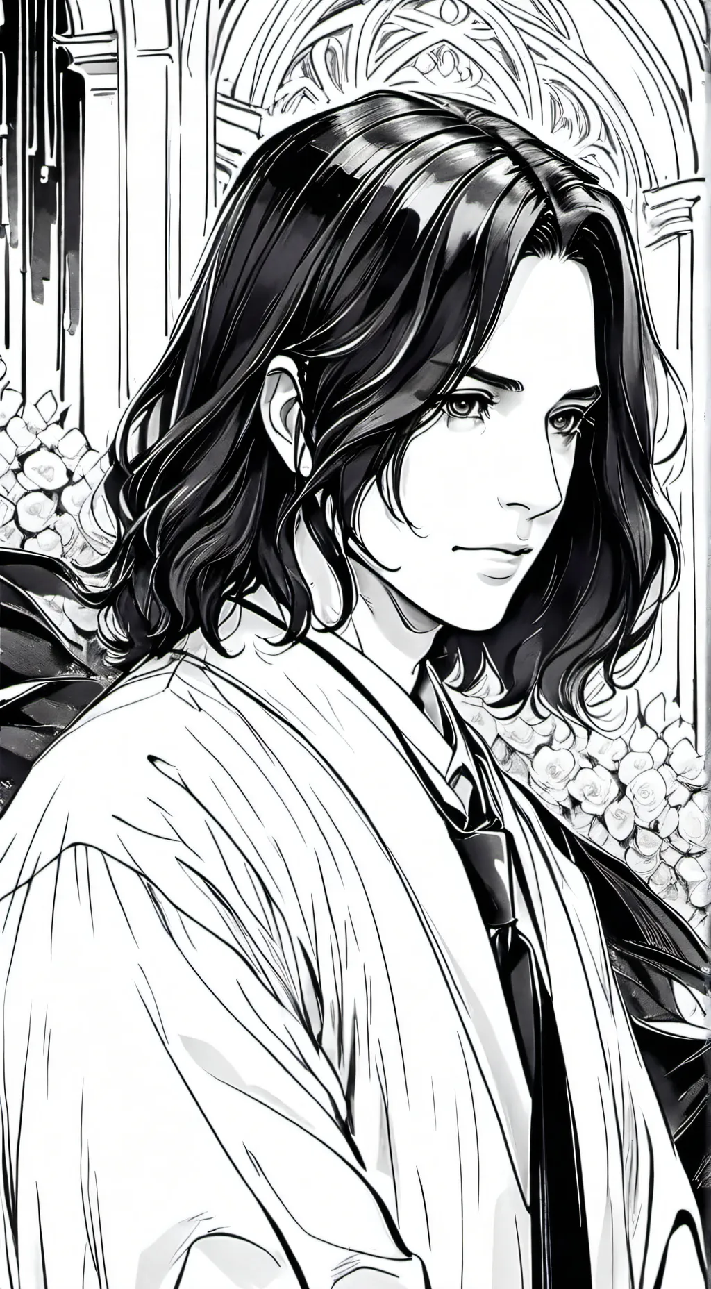 ai character: Father Snape background