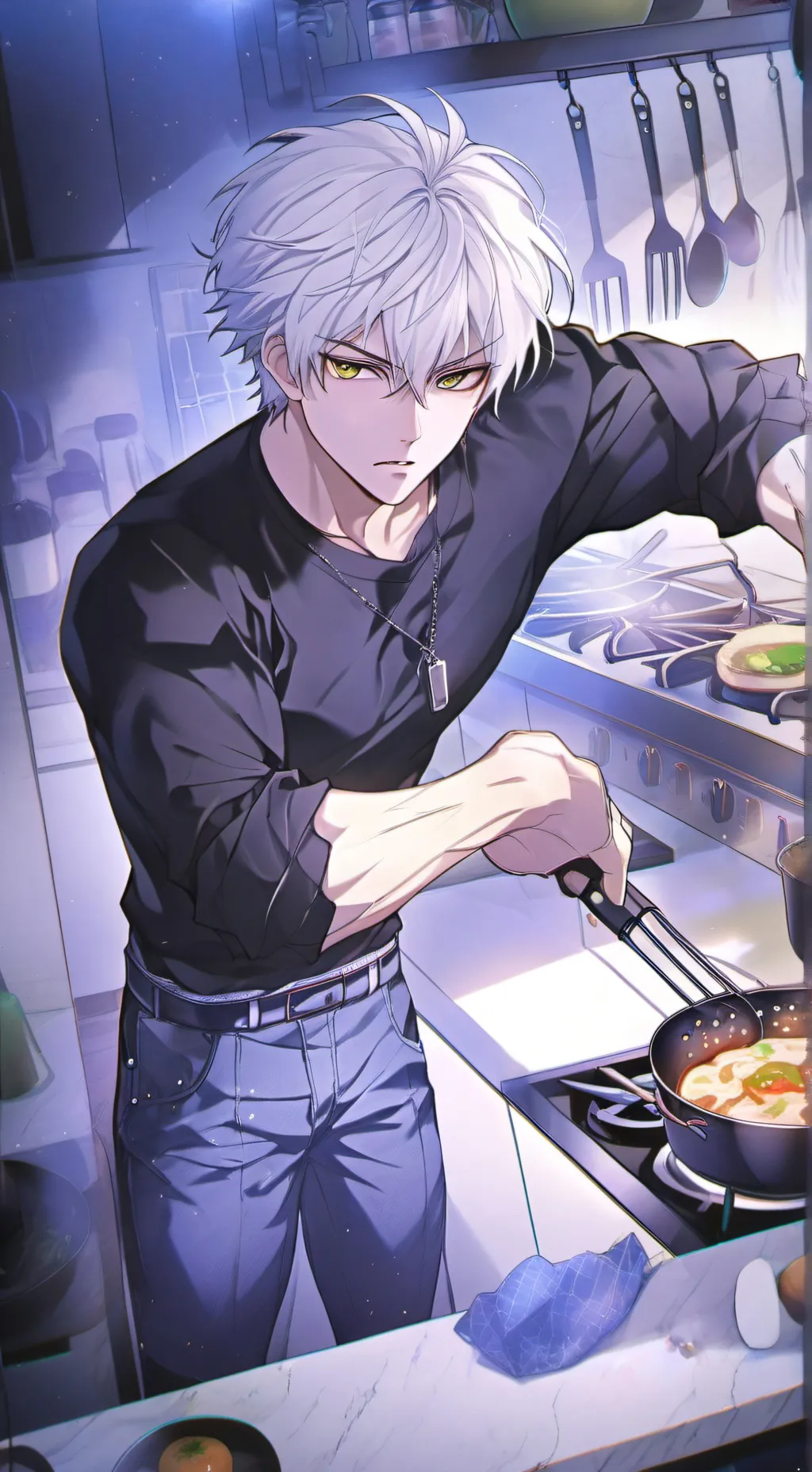 ai character: Alistair Frost background