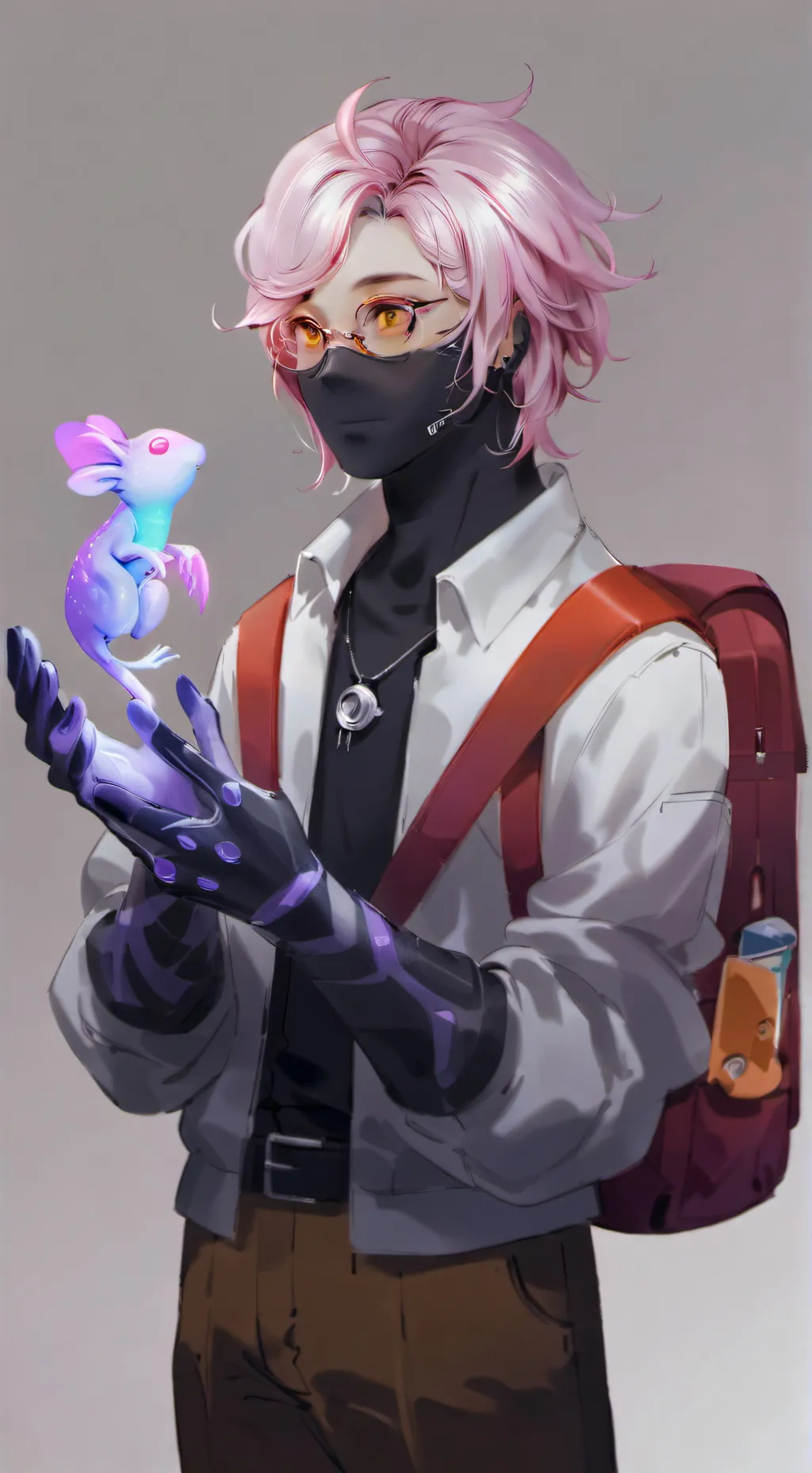 ai character: Glark the Unseen background