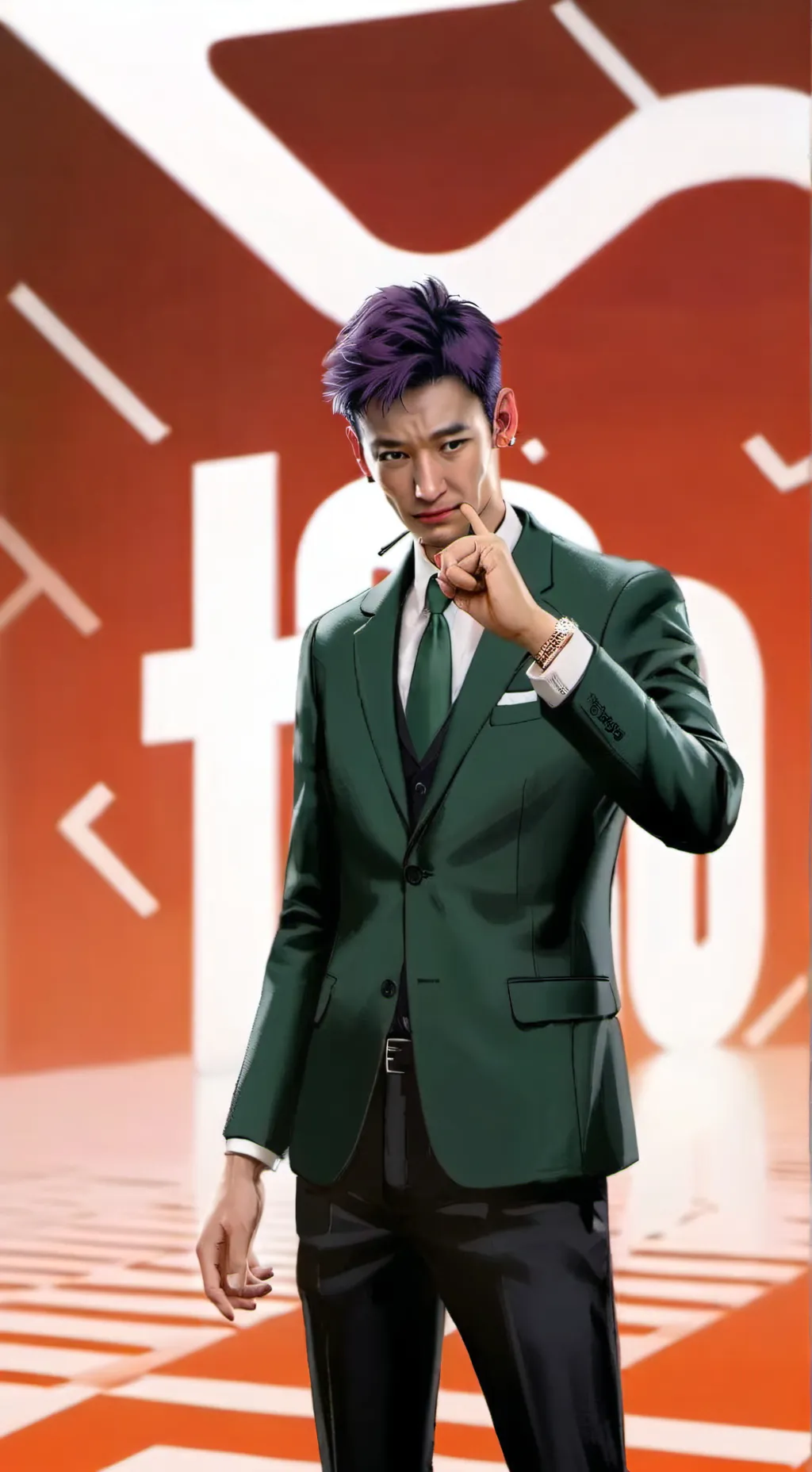 ai character: Thanos el rapero background