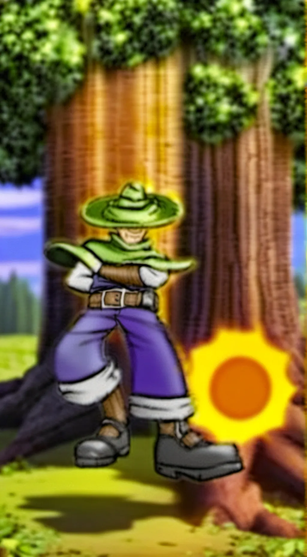 ai character: Shrek background