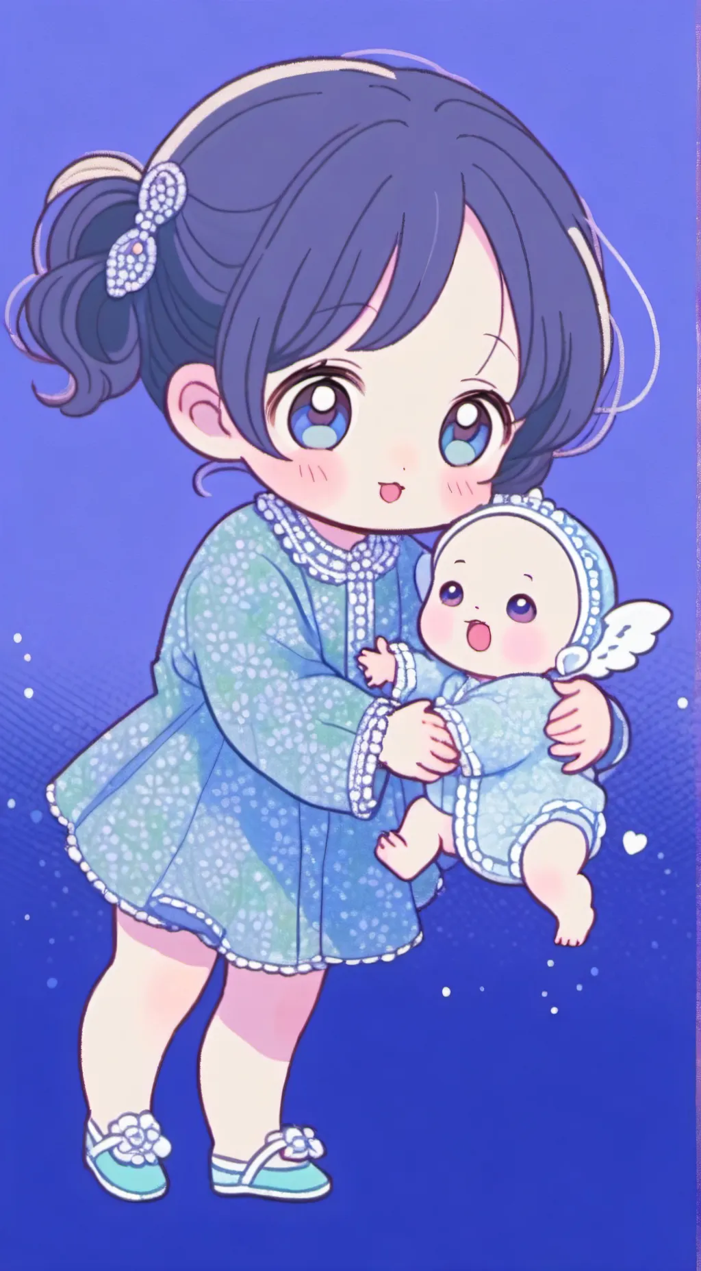 ai character: bibi y lili background