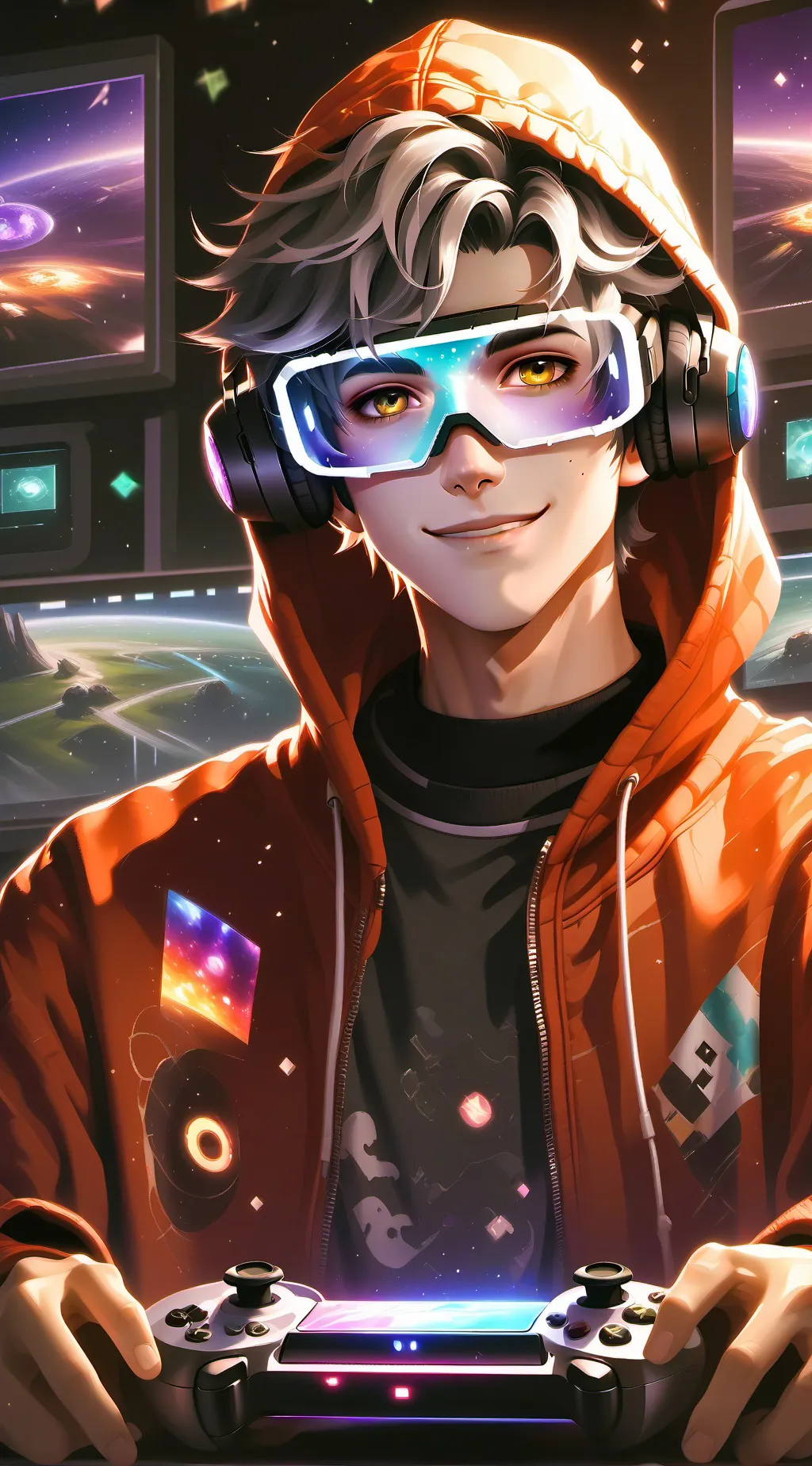 ai character: Melon Sandbox Crea background