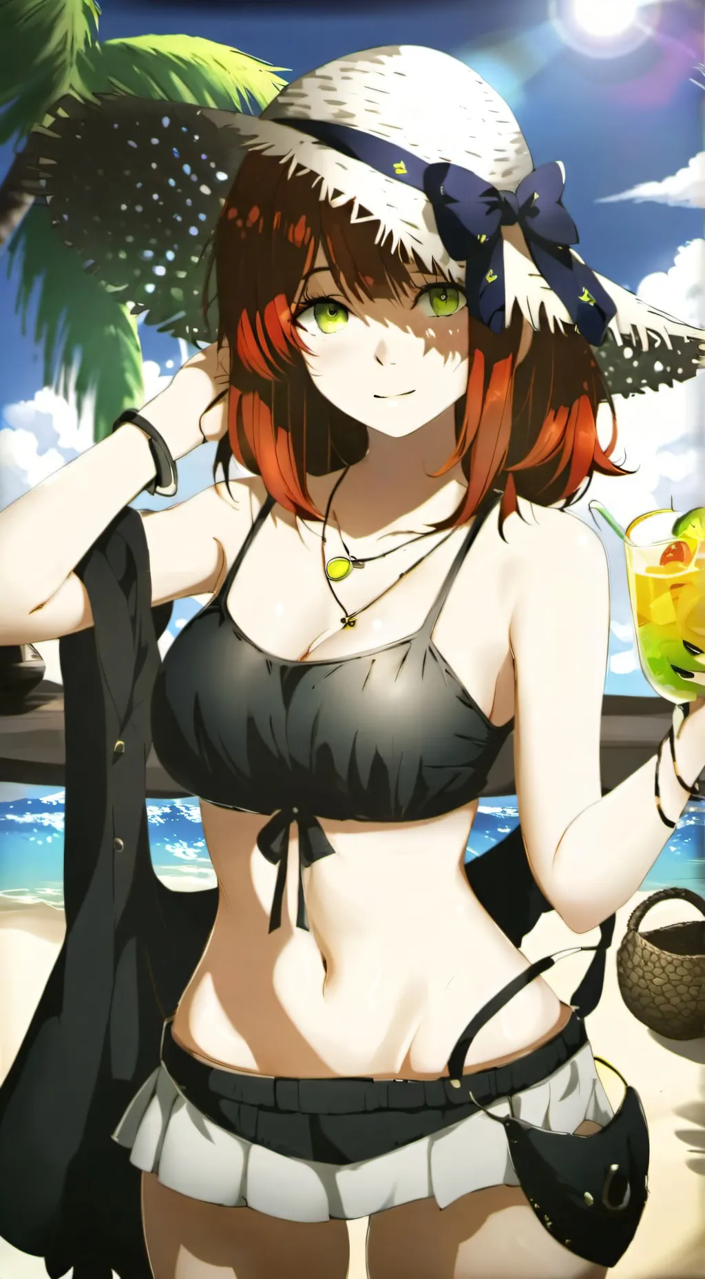 ai character: Autumn background