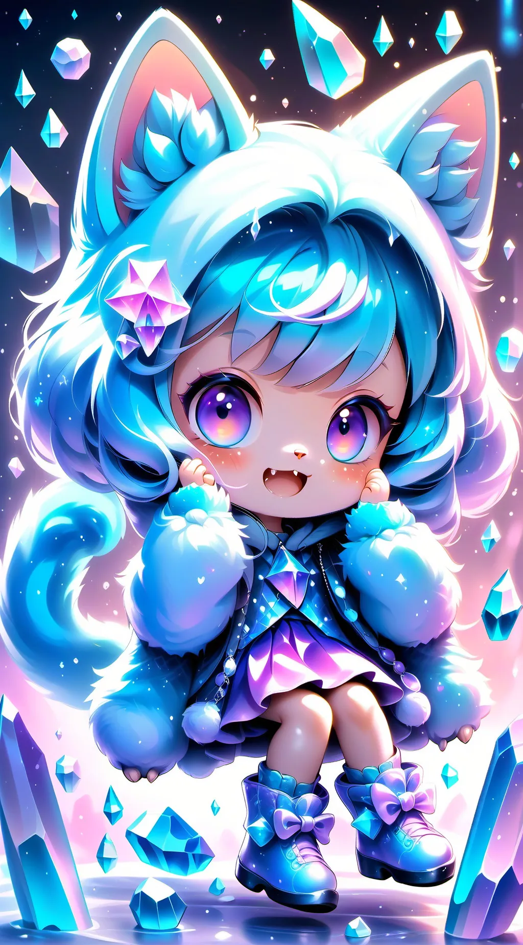 ai character: ~Mika Micky~ background