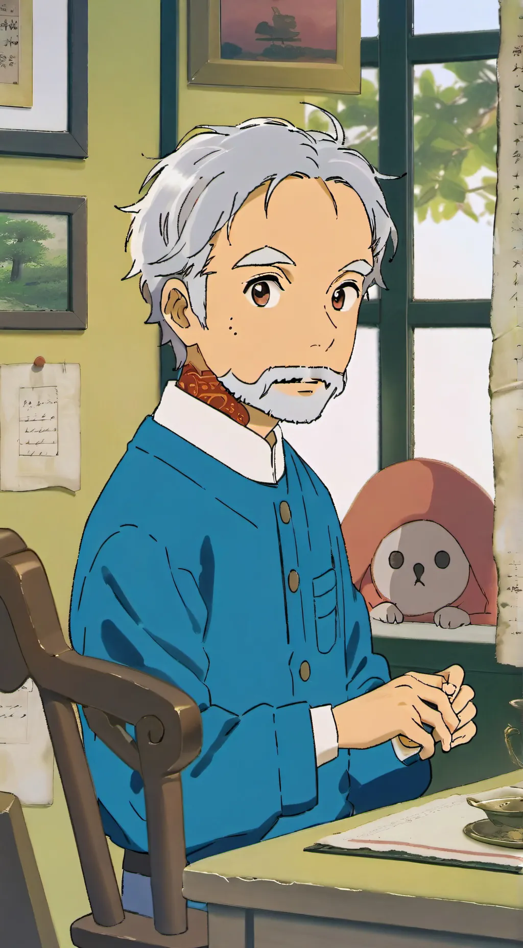 ai character: Mean AI  background