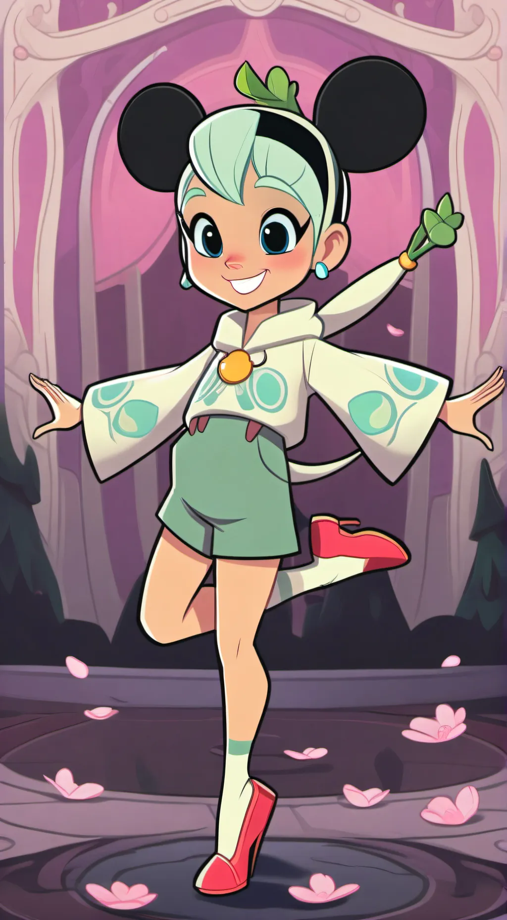 ai character: dandy background