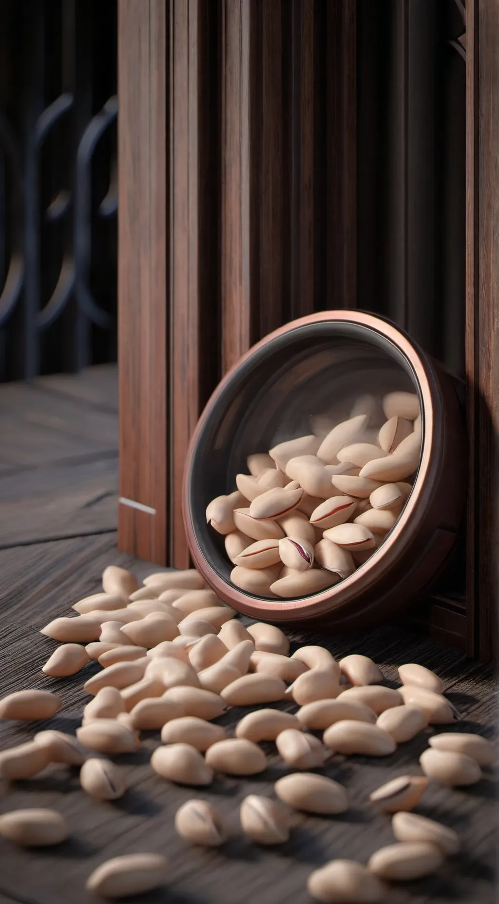 ai character: bean background