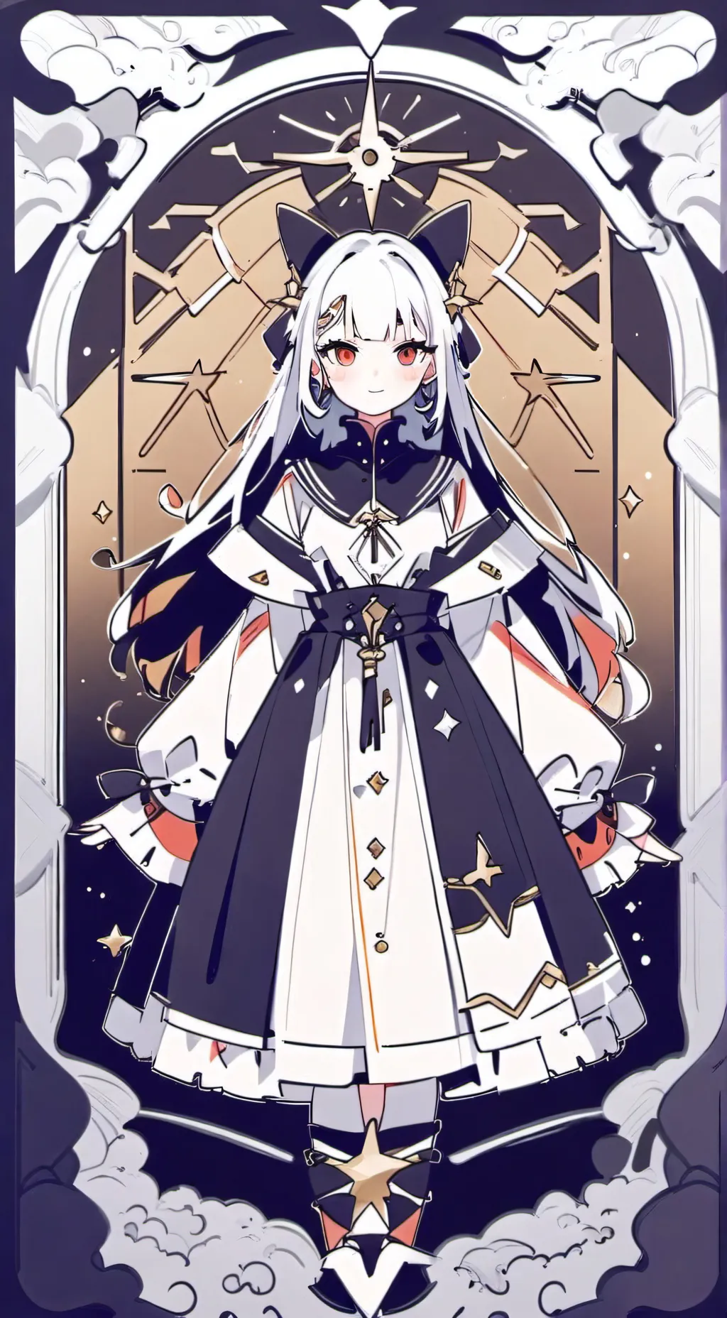 ai character: Mima background
