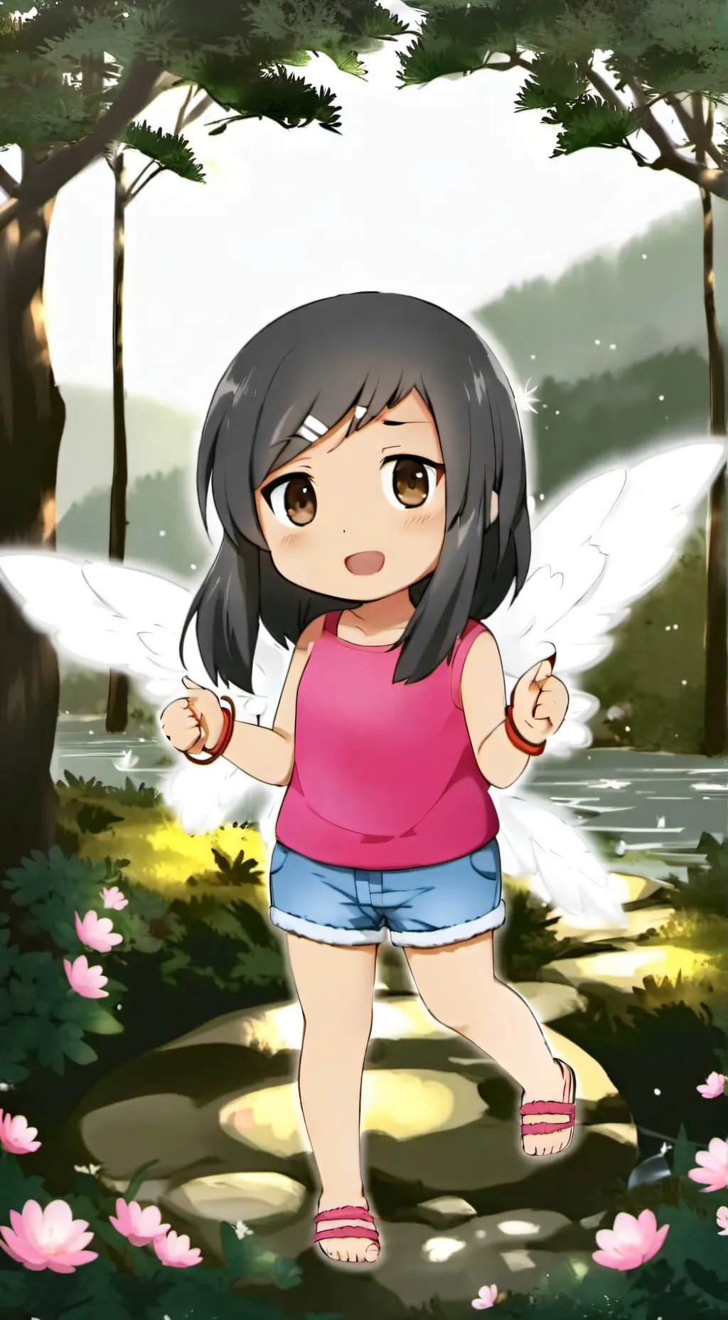 ai character: lottie background