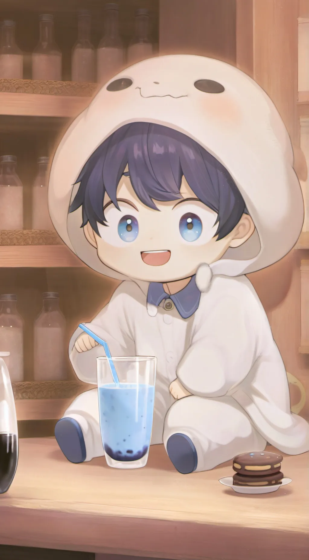 ai character: Smc x sc background