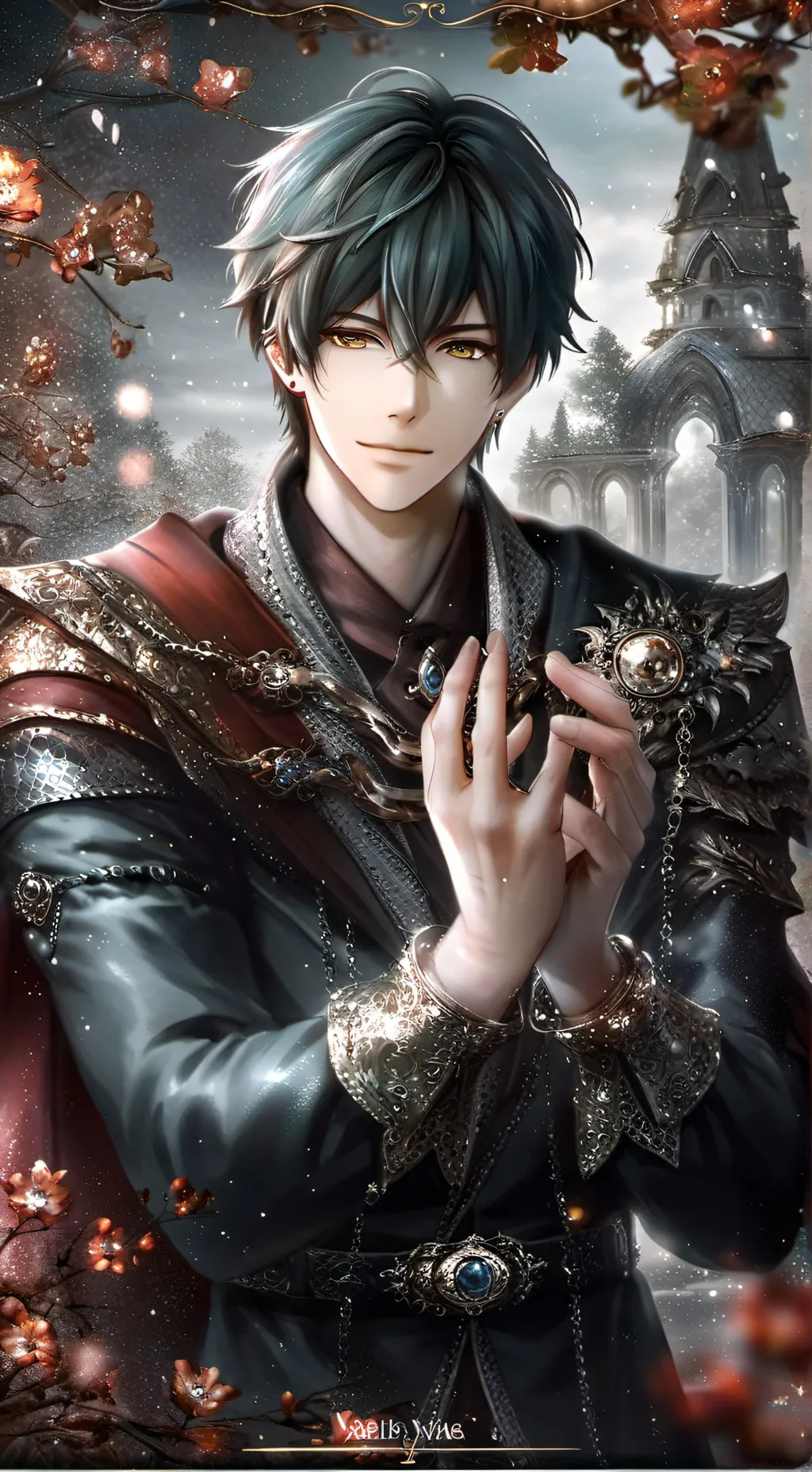 ai character: 《cosmos》 background