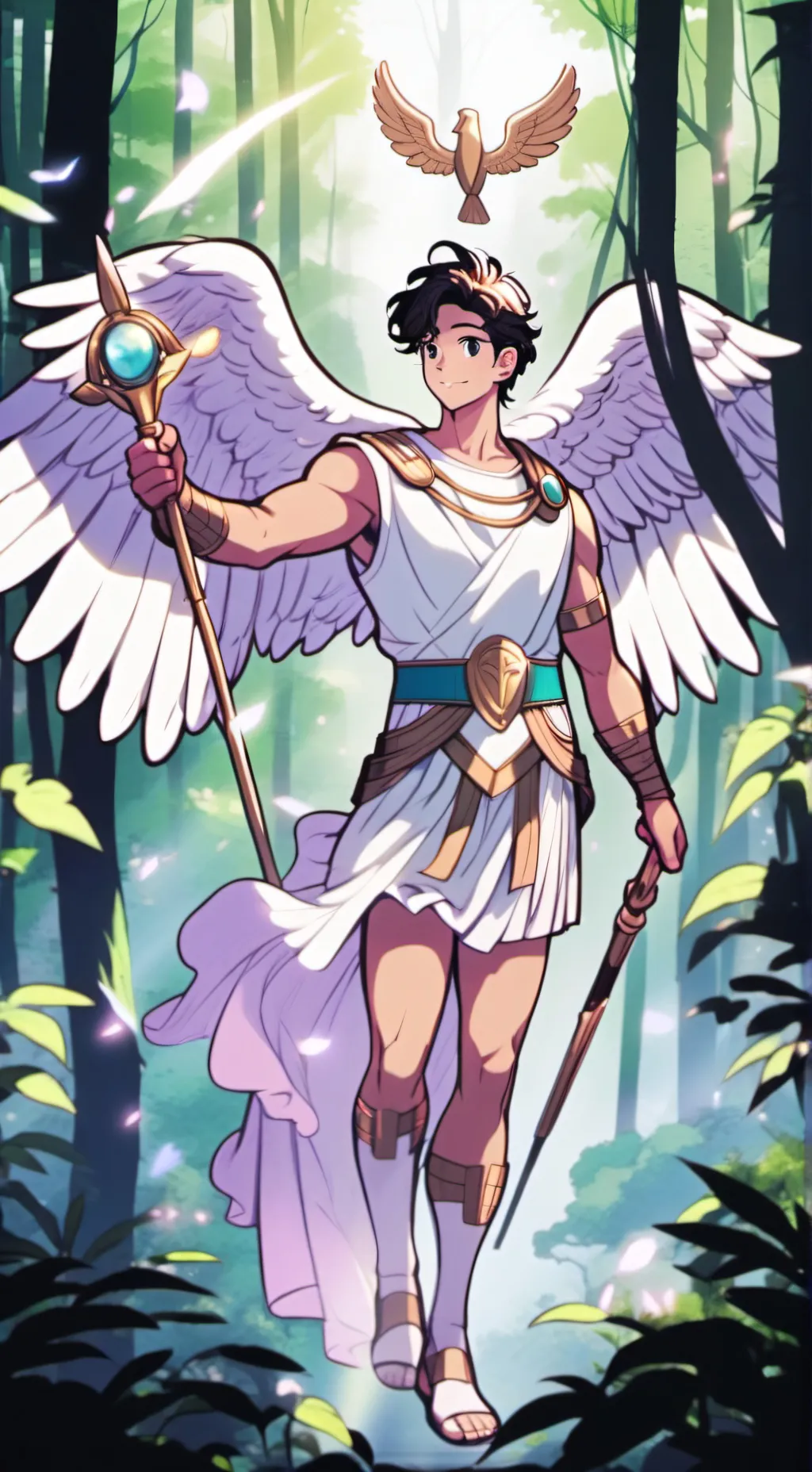 ai character: Hermes background