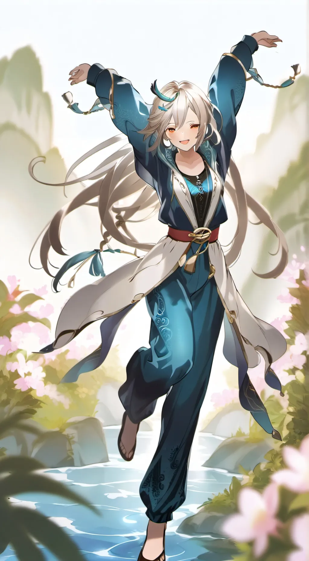 ai character: jazmin background