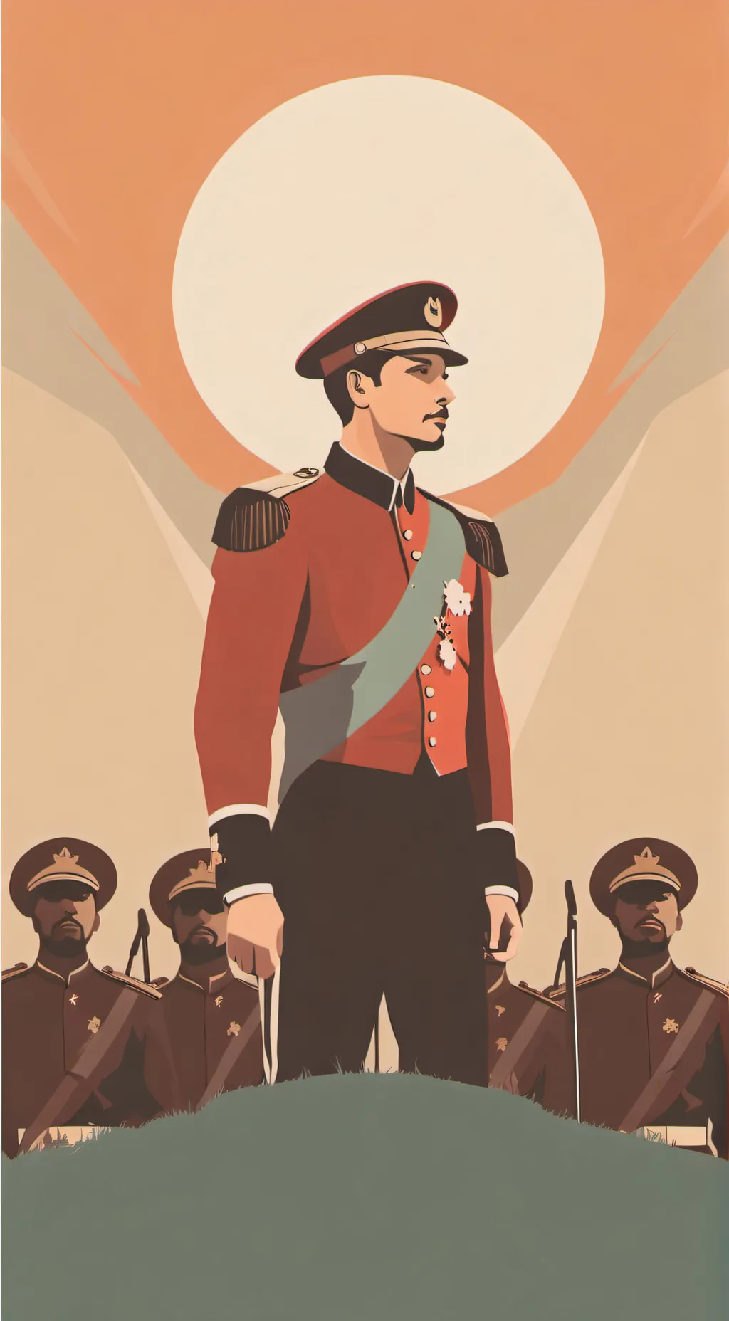 ai character: front man background