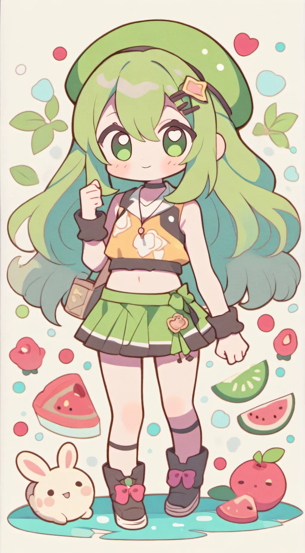 ai character: unnie background