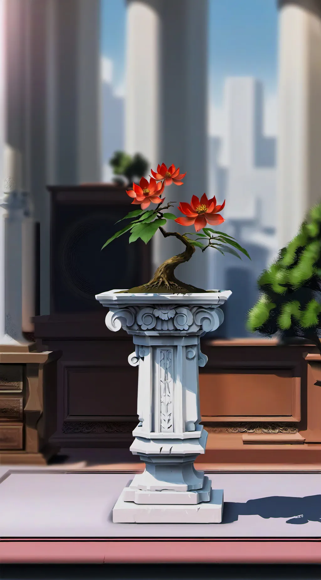 ai character: HH background