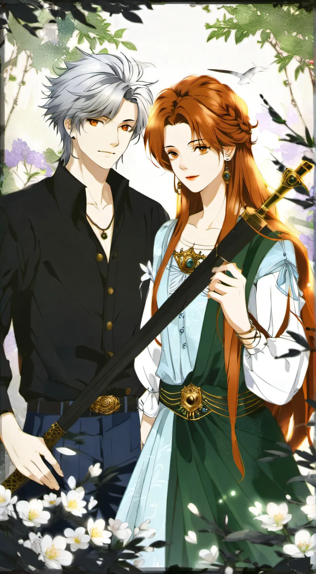 ai character: thundercrossxNami background