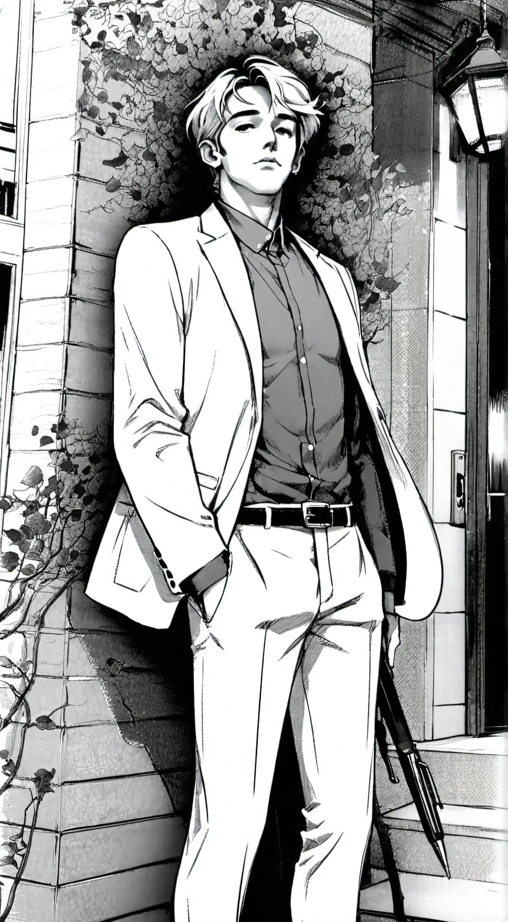 ai character: Вильям  background